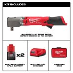 M12 FUEL 1 / 2" Right Angle Impact Wrench w / Pin Detent Kit
