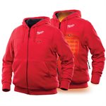 302R-20S - Heated Hoodie Only S (RED) - MILWAUKEE 