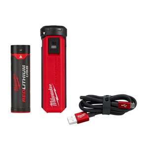 Milwaukee USB Charger and Portable Power Source Kit