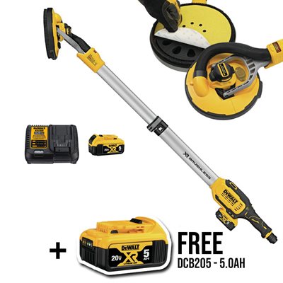 sander drywall dewalt 20v